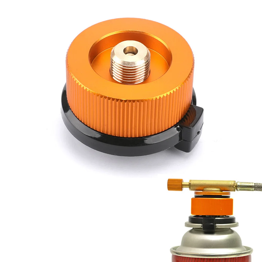 Gas Convert Adapter, Camping Gas Bottle Adapter, Camping Stove Connector Gas Bottle Adaptor for Butane Canister