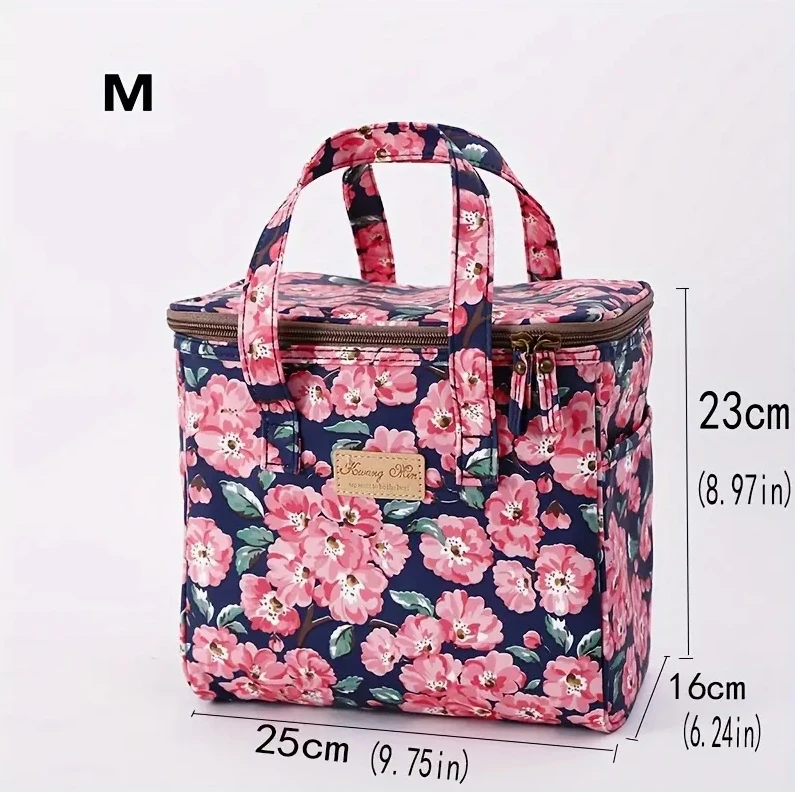 wholesale custom New arrival woman Lunch Tote bag for beach Thermal insulated Lunch bag Outdoor Picnic storage Cooler bag