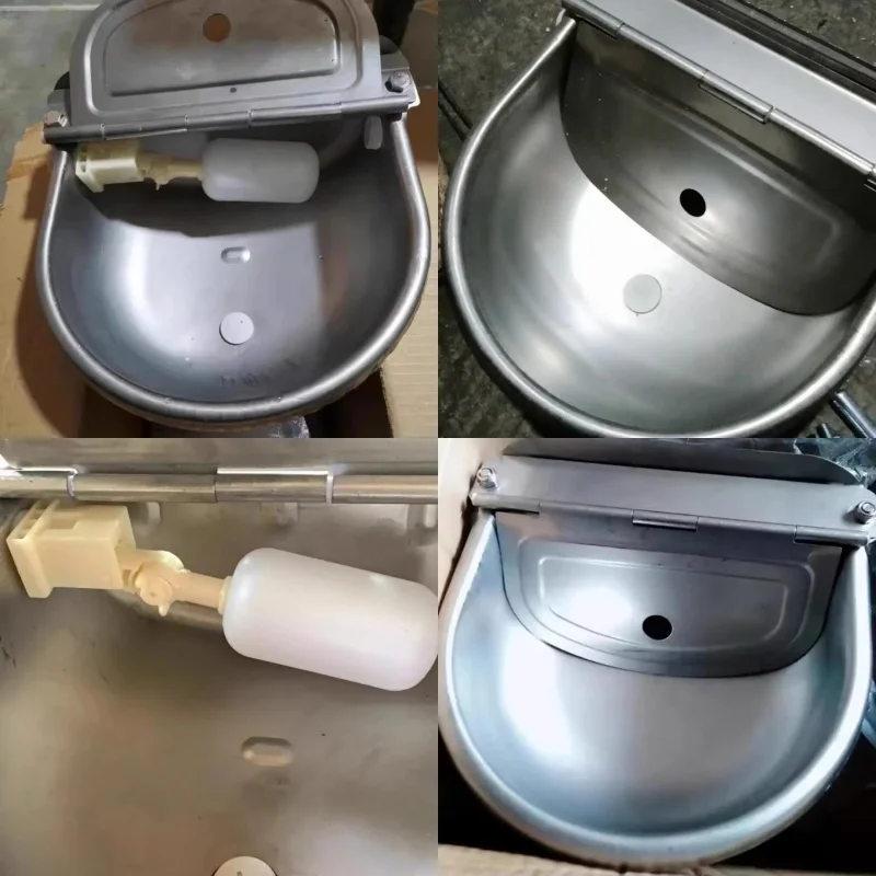 Stainless Float Type Cow Drink Water Bowl Automatic Livestock Drinking Bowl cow water trough