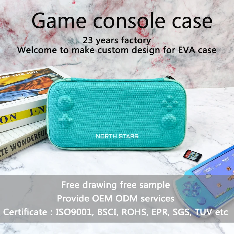 Electrical EVA Gaming Card Case Outdoor Game Console Bag Switch PS4 5 Game Storage Case