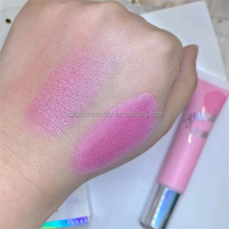 Матовые тени для век без жестокости с индивидуальным логотипом, база для глаз с частной этикеткой, без логотипа, веганская жидкая основа для теней для век