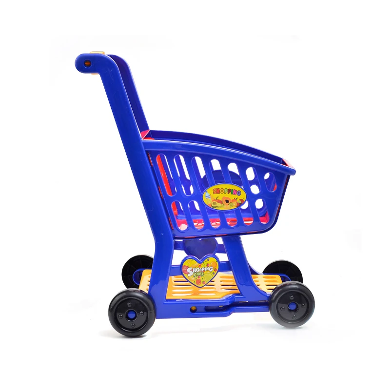 Быстрая доставка, миниатюрная Тележка для покупок, кухонный игрушечный набор для детей