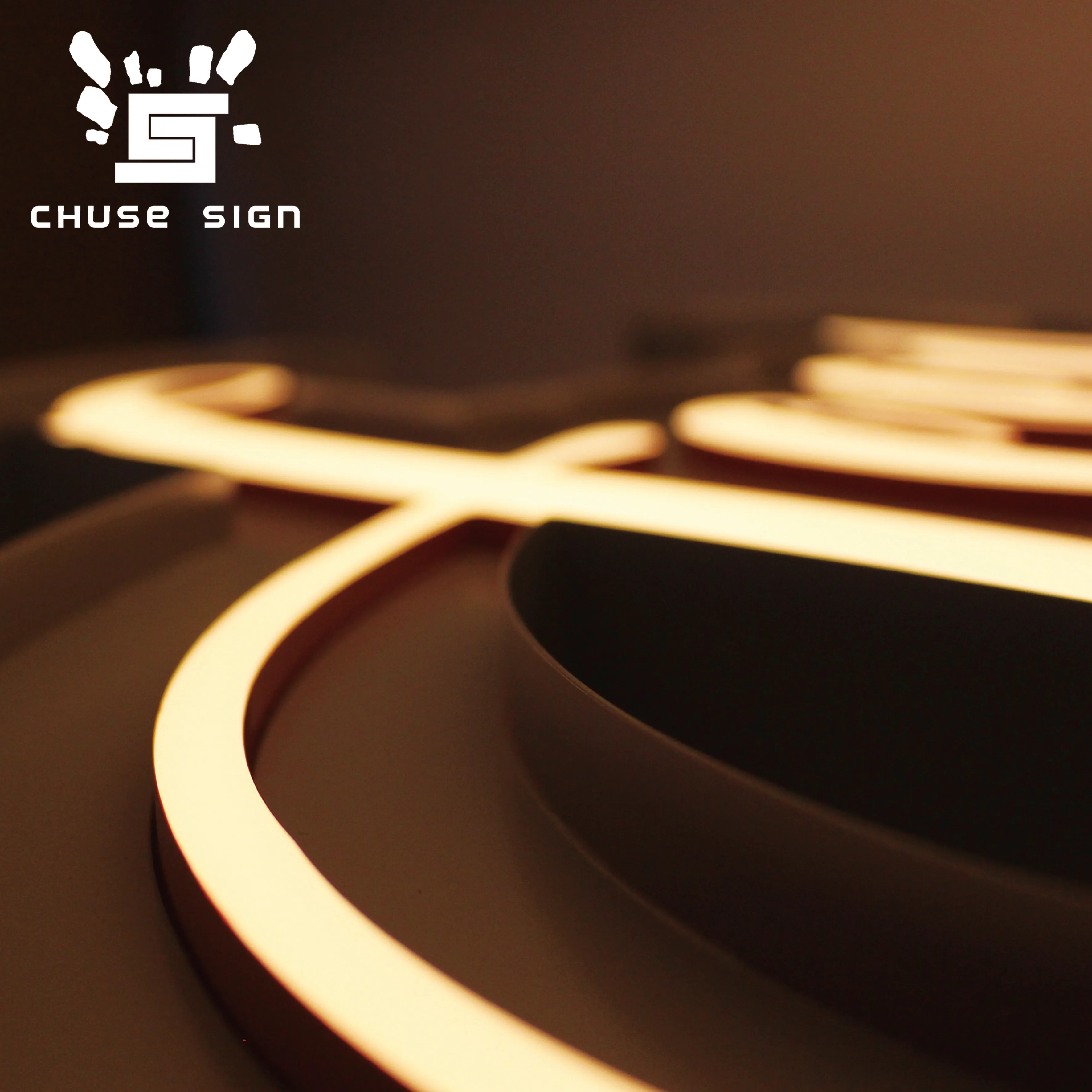  CHUSE led letter Custom sign Electronic Channel Letters Led Light Box