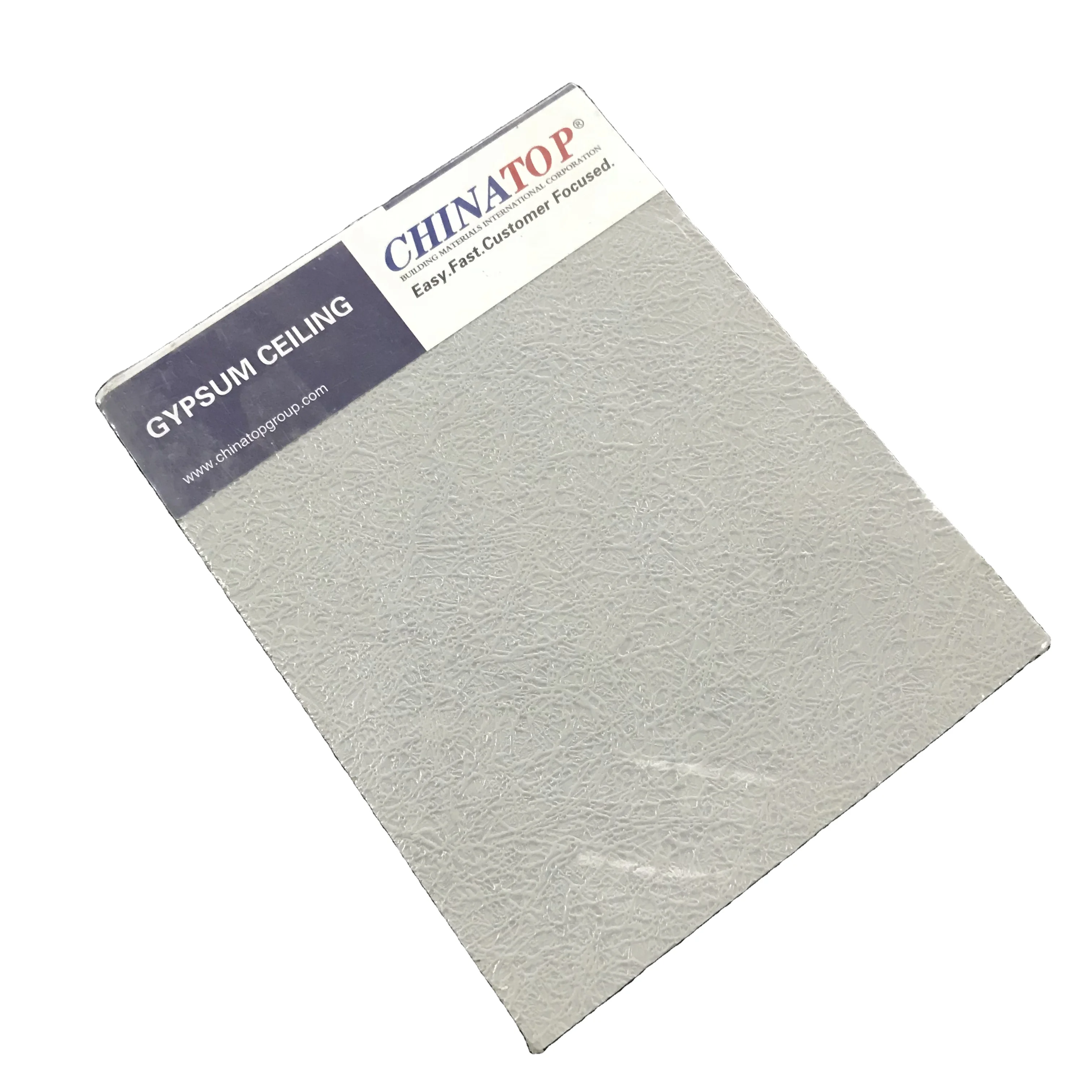 PVC (Vinyl) Gypsum Ceiling Board, PVC (Vinyl) Gypsum Ceiling Tiles with Aluminum Foil Backing