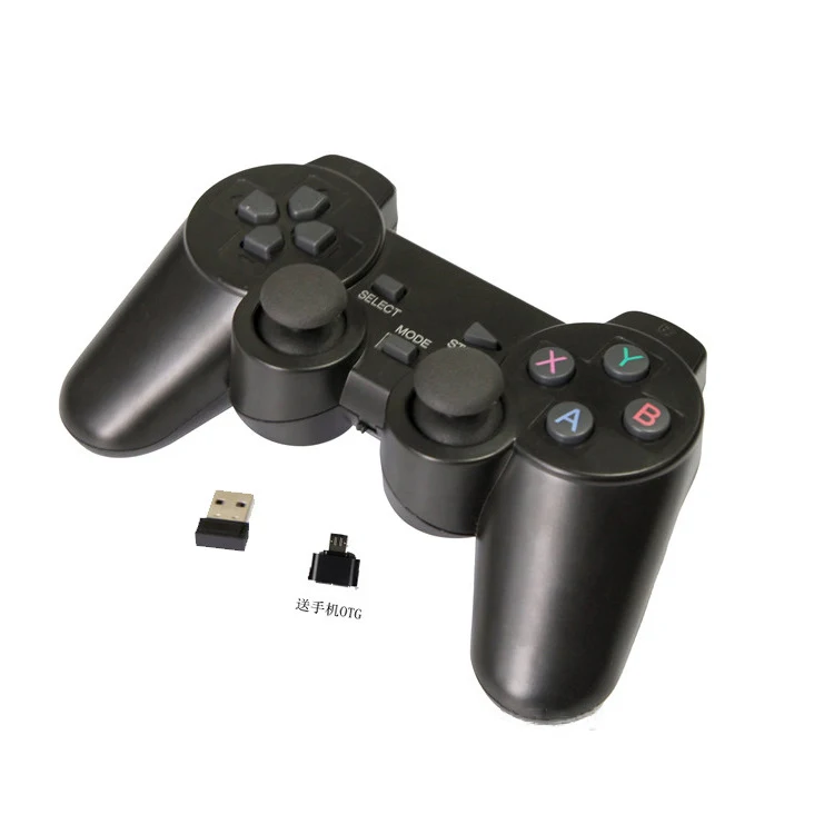 2.4g wireless smartphone game controller TV box PS3 computer PC 360 universal game controller for android phones
