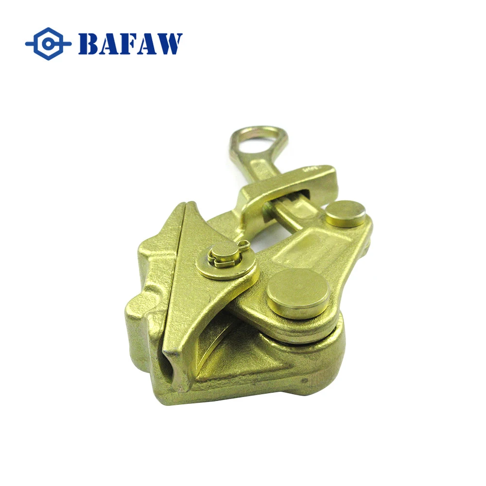 Cable Durable Earth Wire Grip Come Along Clamp Steel Pulling For Overhead Line