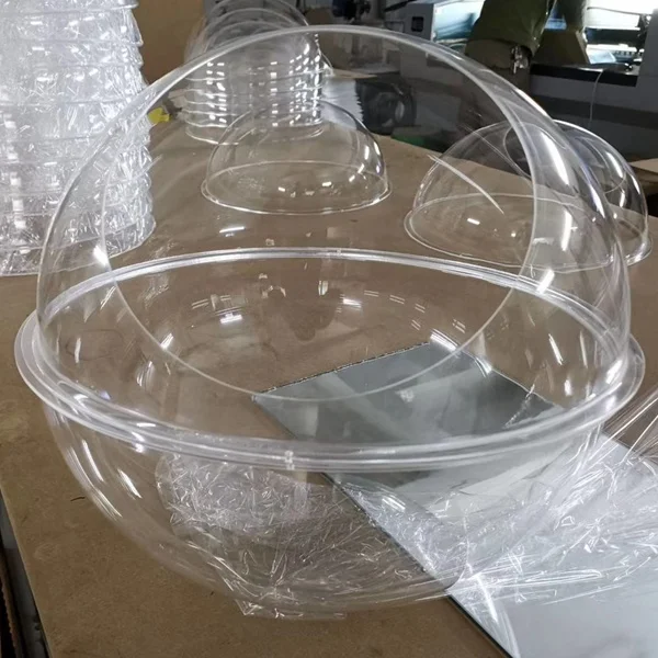 Factory Direct Sale Opening Cut out Clear Acrylic Ball, Acrylic Sphere With Hole