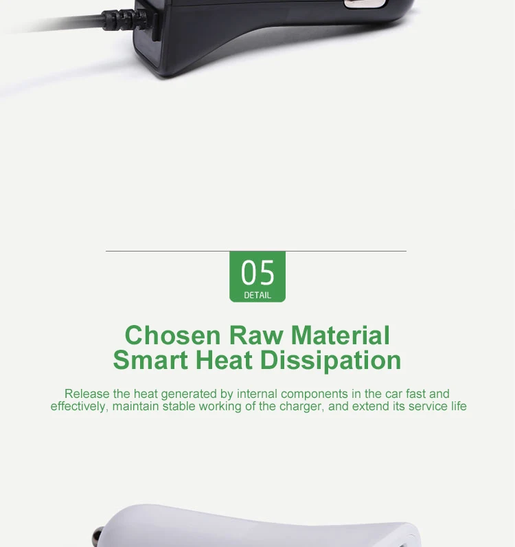 Cheap Price Promotional Mini Portable 2.4A Dual Usb Car Charger Quick Charging for ip samsung