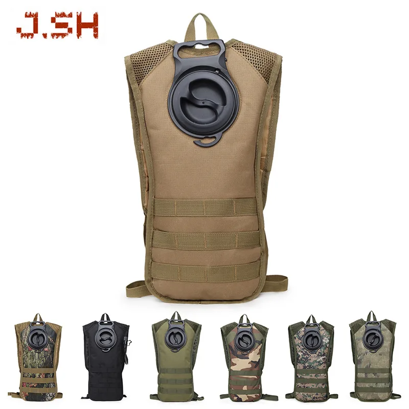 Big bag of water tank cycling leisure outdoor camouflage backpack backpack movement