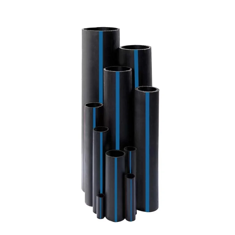 HDPE 1 5 дюймов черный пластиковый Водопровод рулон 100 м 200 и 300 трубы для водоснабжения