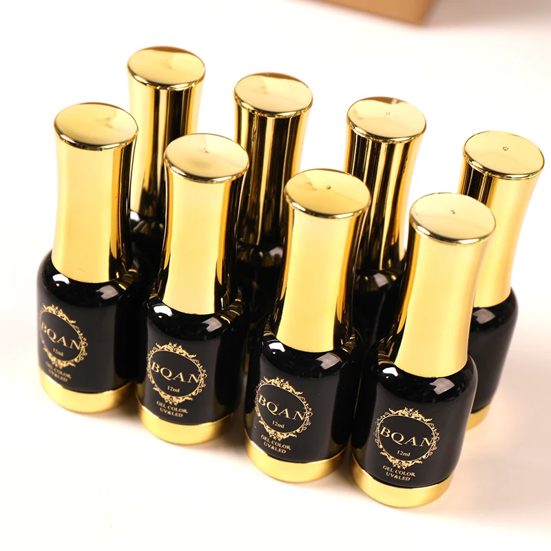LOOTAAN 12ML Nail Art Gel Nail Polish Permanent Vernis top coat UV LED Gel Varnish Soak Off Gel Polish Set Manicure for Nails
