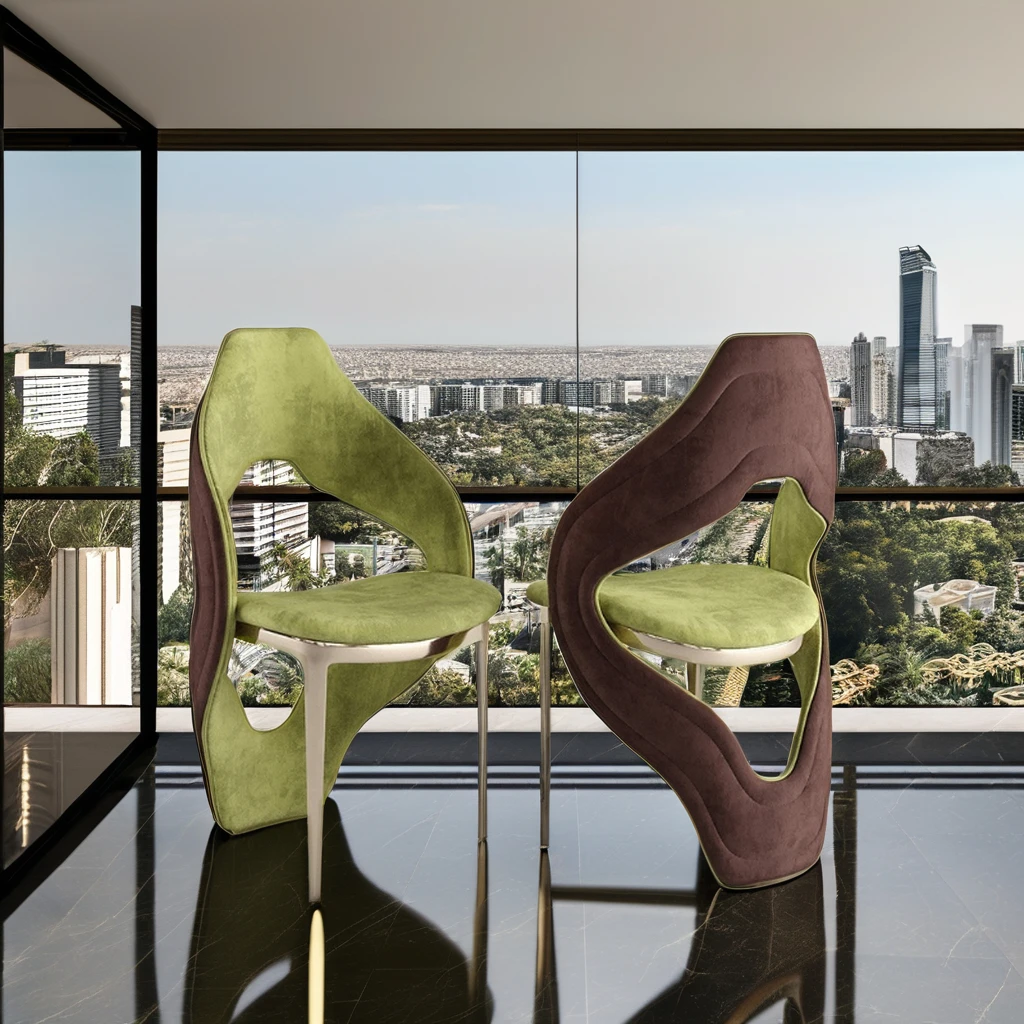 Modern Events Dubai Luxury Wedding Throne Chairs Stainless Steel Royal Style for Hotels Villas Leisure Living Room Use