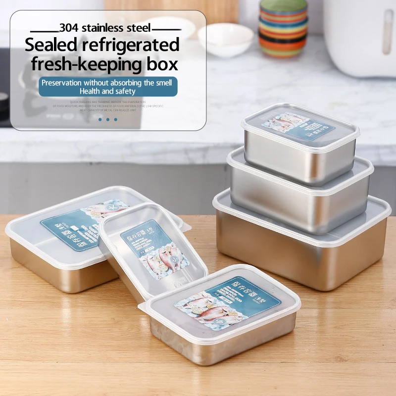 Stainless Steel Lunch Box Food Storage & Container Lunch Box Storage Containers Plastic