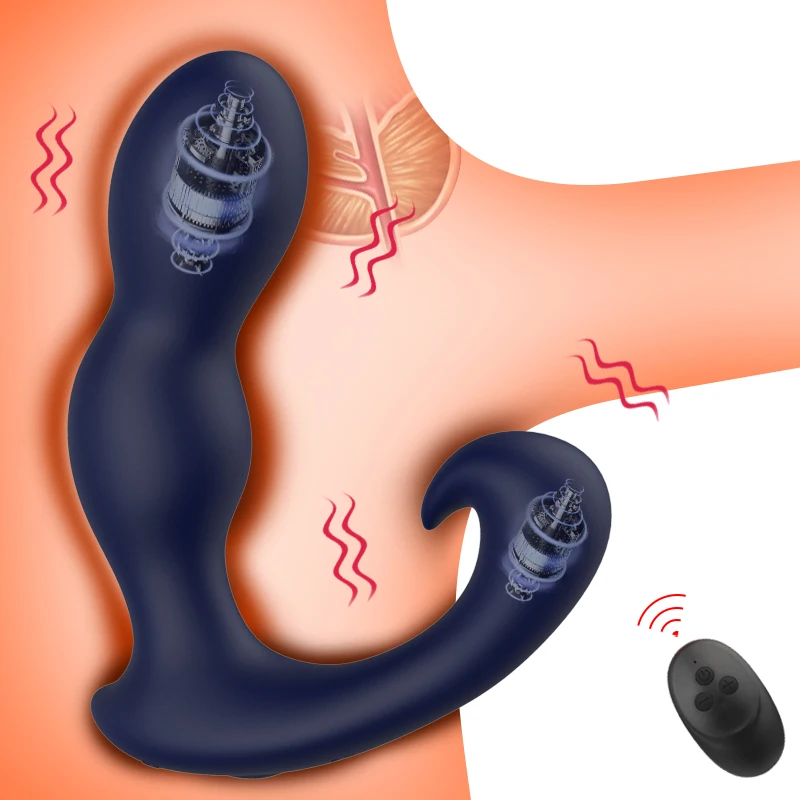 Spot Fun Various Shapes Silicone Male Homemade Vibrating Prostata Massager Sex Toy Anal For Men