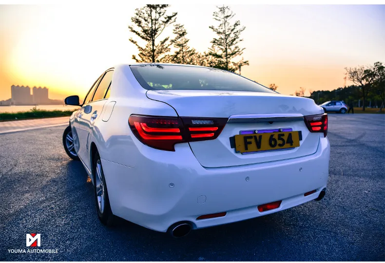  Новый дизайн 2014-2019 для Toyota reiz задний фонарь MarkX полный