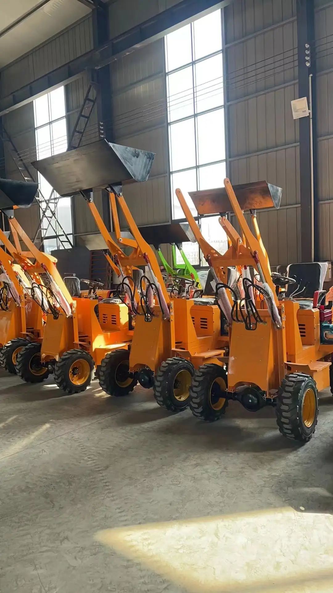 Mini Wheel Loader Construction 400kg Capacity Diesel 4x4 18HP Core Components including Motor Pump Gearbox PLC Available India