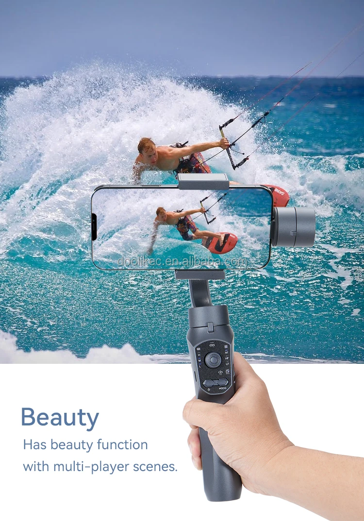 Factory Wholesale Good Price Portable Handle Handheld Gimbal Stabilizer High Quality Pictures Videos for Mobile Phone