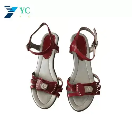second hand ladies sandals slippers stock cheap wholesale worn shoes
