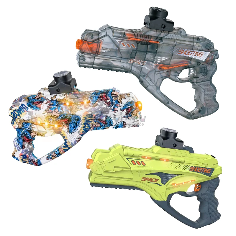 Kyk outdoor kids shooting games 2 in 1 water space gun type water gun toy for boy