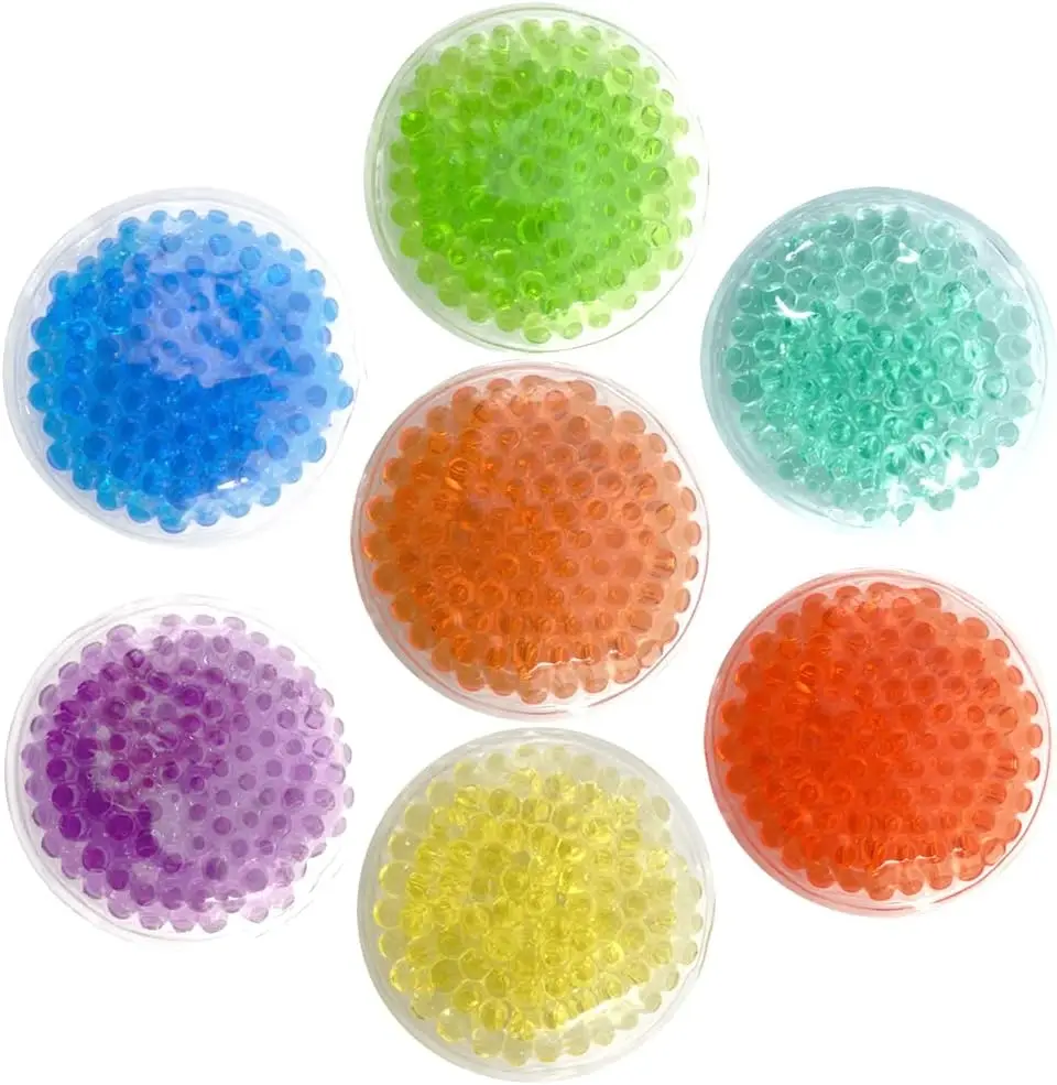Shanghai xiyi 2023 mini Reusable Freeze Ice Eye Mask Cooling Patch Hot Cold Gel Beads