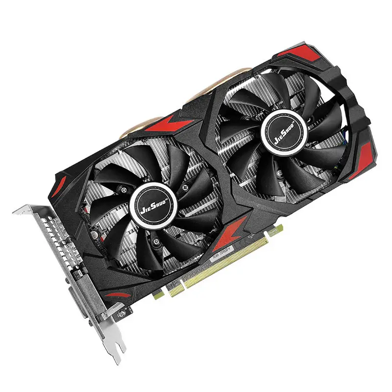 JIESHUO NEW GPU Placa De Video Card AMD Radeon RX 580 8gb Sapphire Nitro RX580 4gb Graphic Card For PC