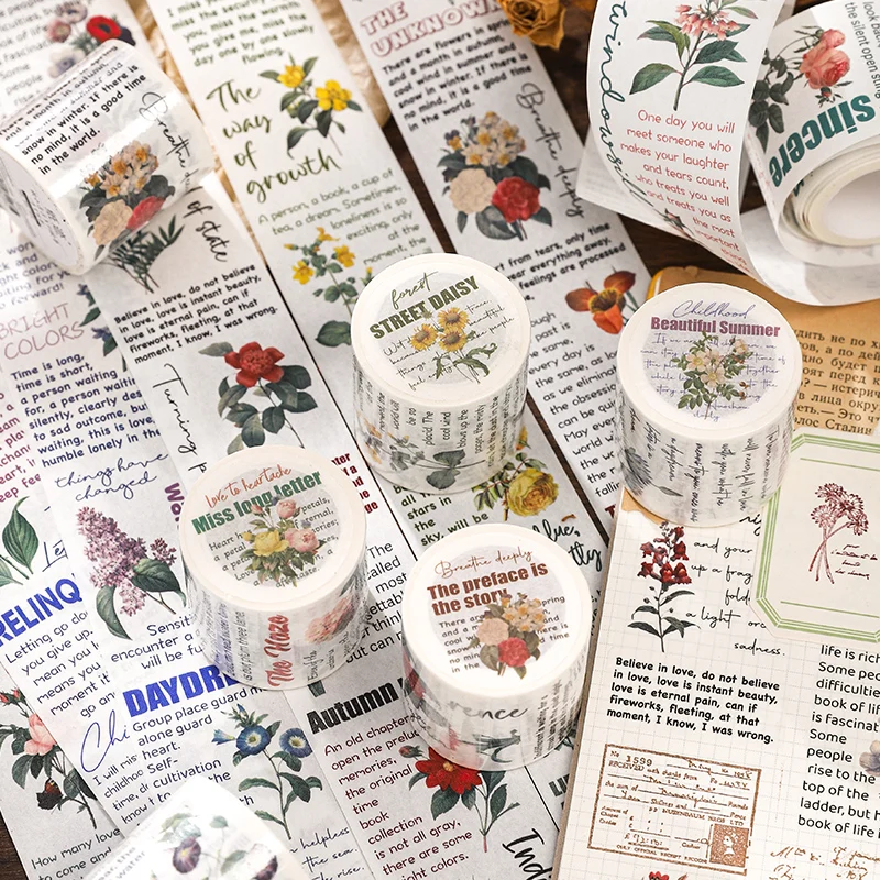 1pcs/lot Washi Masking Tapes  Cool Autumn Water diary Decorative Adhesive Scrapbooking DIY Paper Japanese Stickers