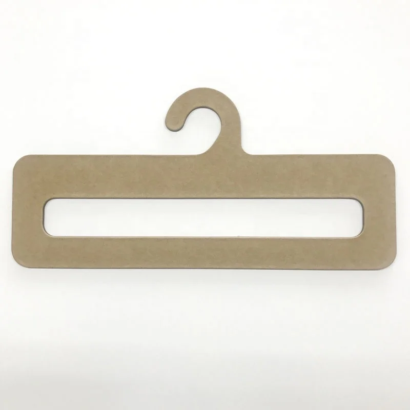 FSC Customized Design Eco Recyclable ecological sustainable cardboard hangers for scarf display China