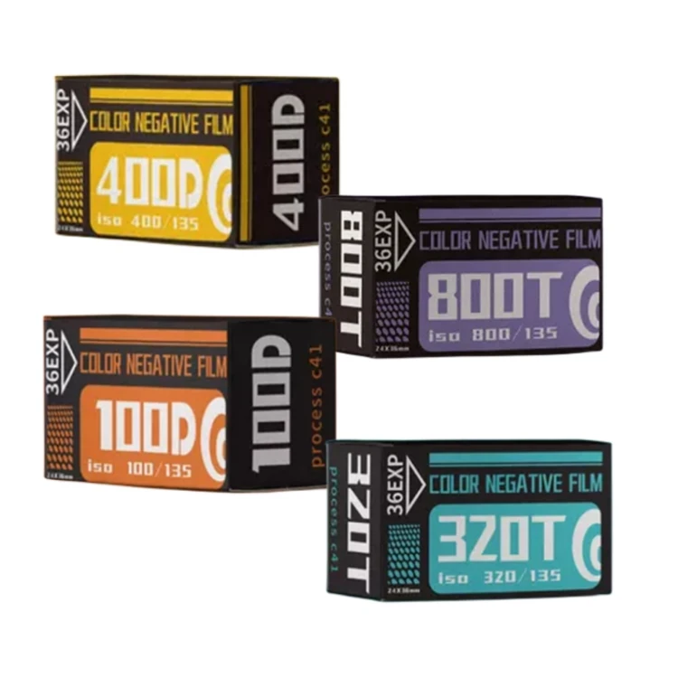 35mm Color Film Rolls Disposable Camera Negative Film 400 ISO 36 Exp Process C-41 Film For Fuji Fujifilm Kodak Camera