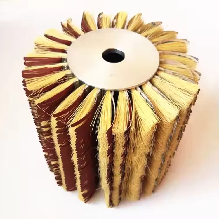 Tampico Roller For Brush Plywood Grinding Sisal Cleaning Sand Paper Polishing Tool