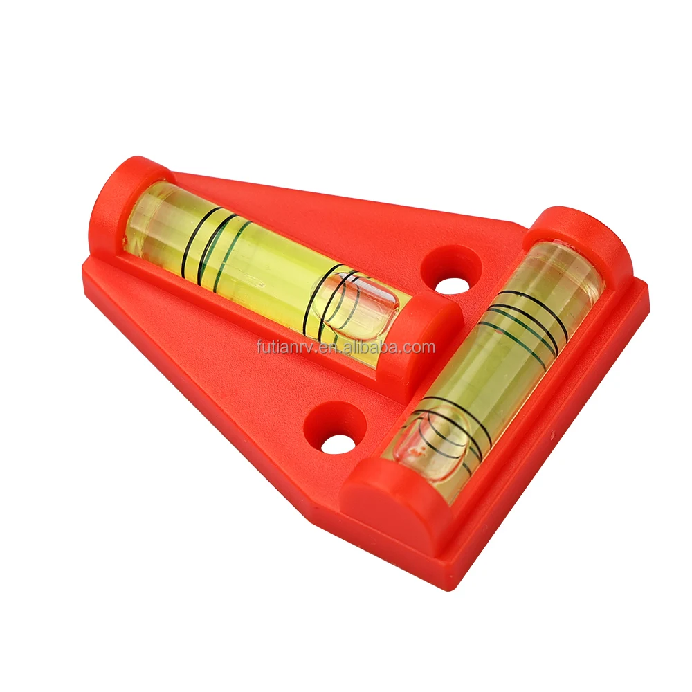 Magnetic type Bubble Level RV T Leveling Bubble Spirit Level with Mounting Hole