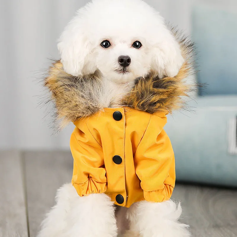 Wholesale French Bulldog Costumes Dog Winter Warm Clothes Coat For Puppies Small Medium Animal Pet Clothes