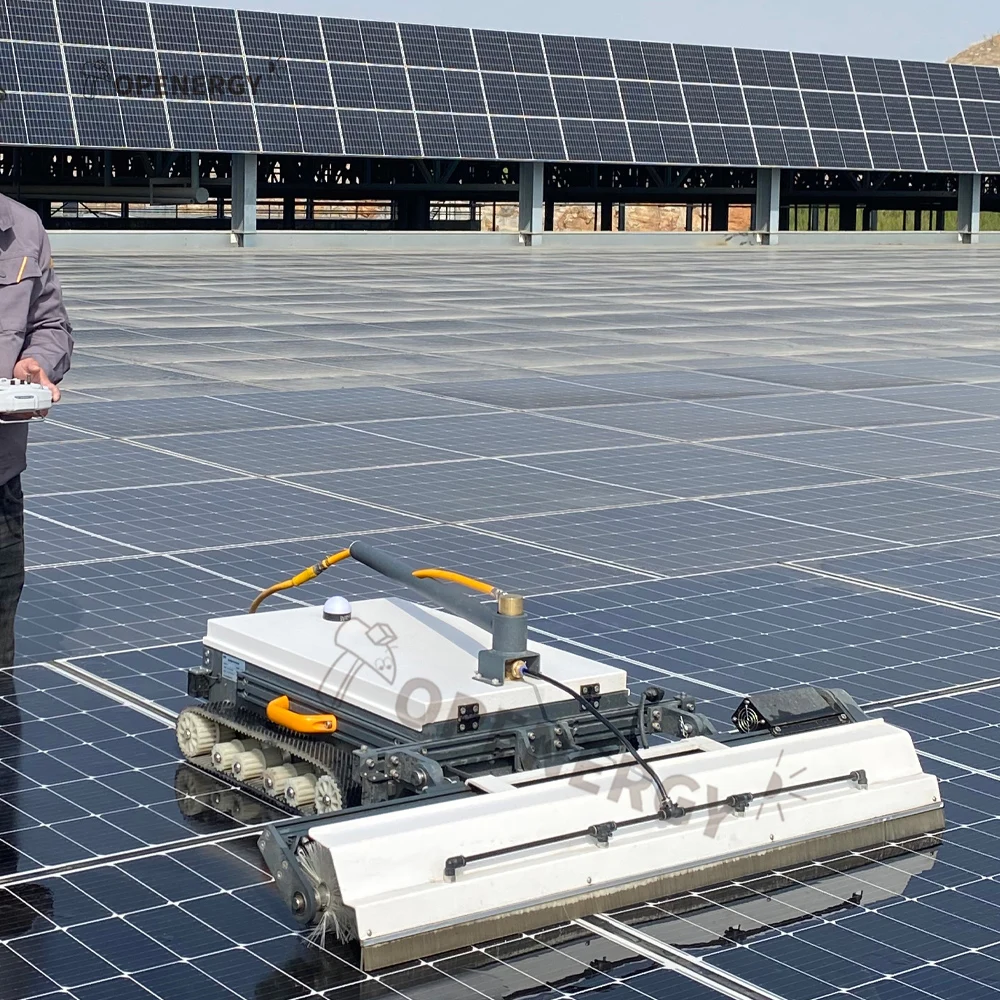 Cleaning Drone Automatic Equipment Photovoltaic cleaning robot equipment that can efficiently clean solar panels