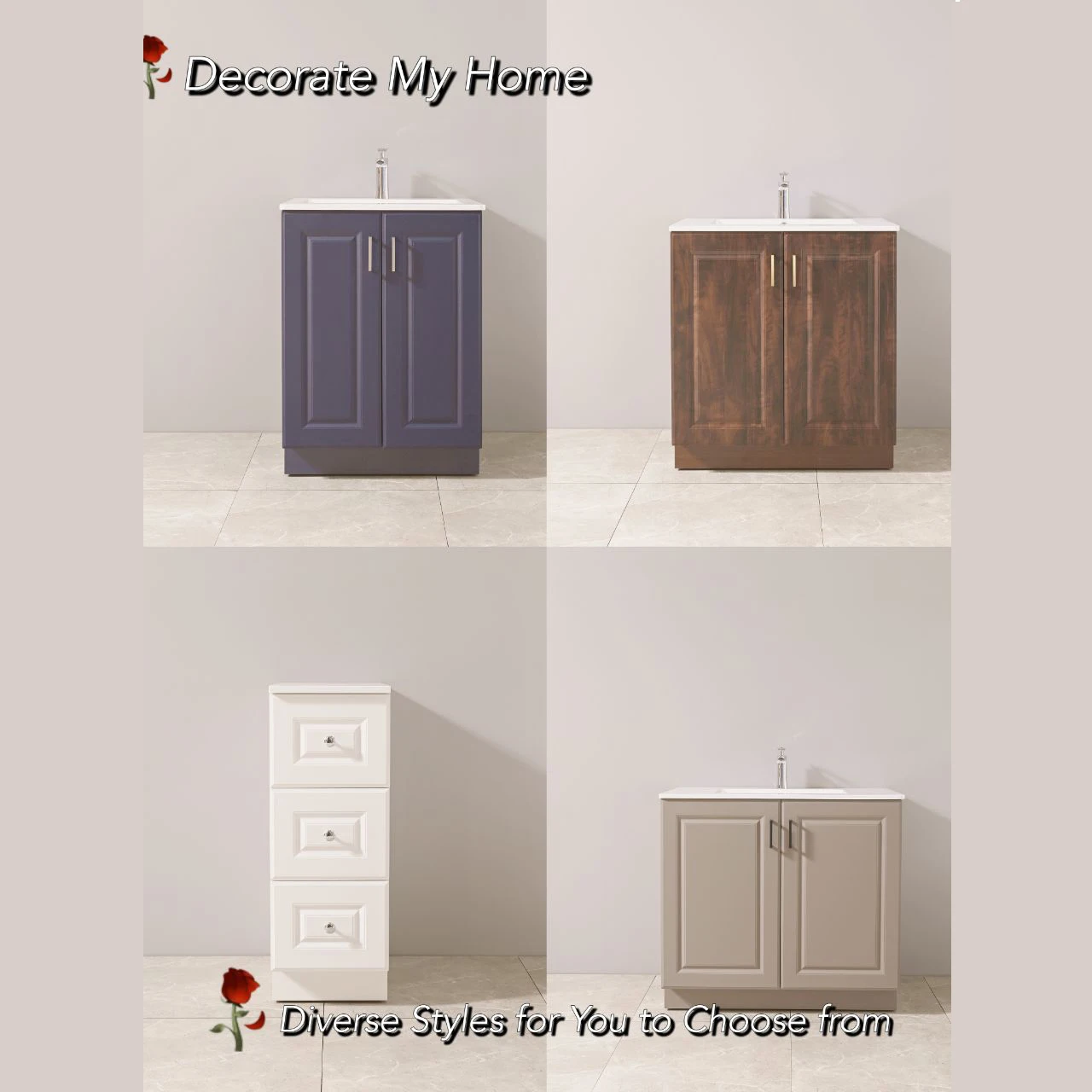 Kelen 2024 Custom Luxury Quartz Counter Top Set Ready Made Mirror Small Wood Wall Mounted Modern Sink Bathroom Cabinet Vanity