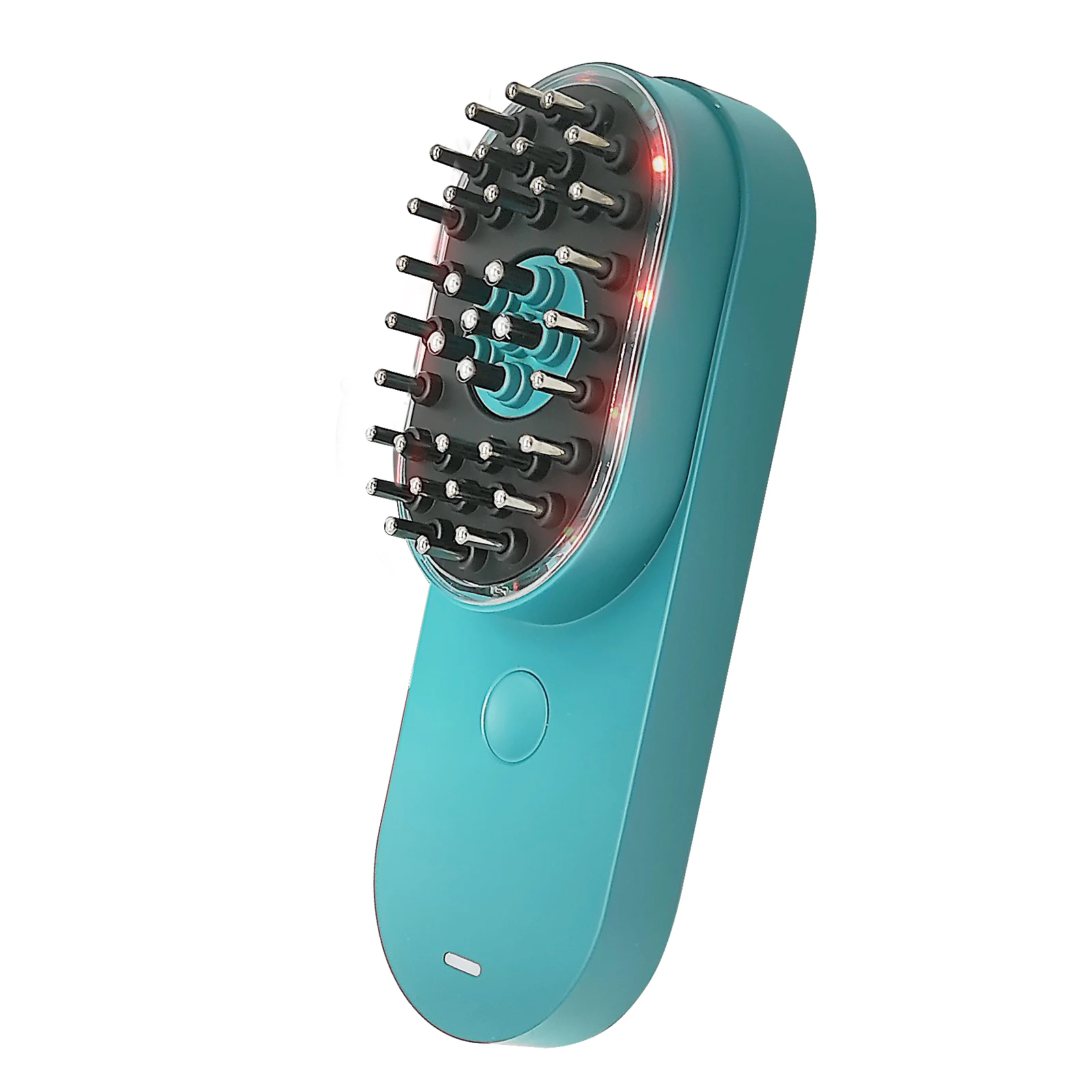 Anti Hair Loss Massage Therapy Infrared Red Blue Light Vibration Hair Massage Brush Electric Laser Hair Growth