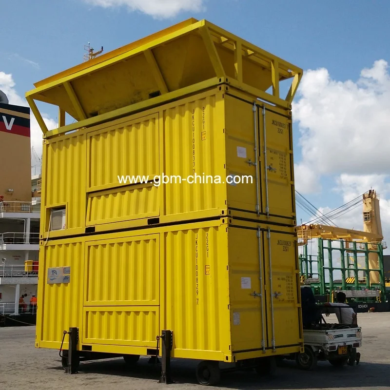 Мобильная машина для взвешивания и упаковки шин