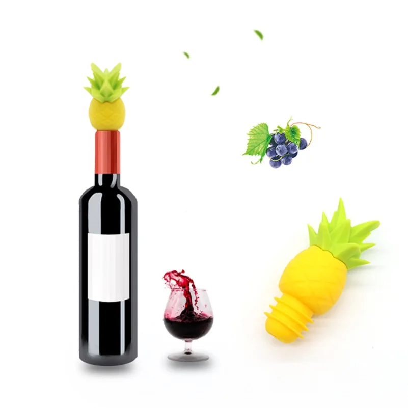 Silicone Mini wine bottle  sealer corks Silicon wine stopper corks