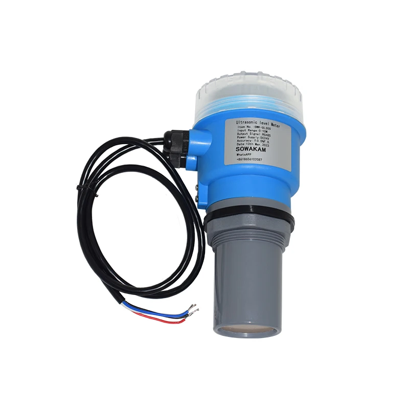 5m Ultrasonic Water Level Meter Ultrasonic Rs485 Ultrasonic Level Gauge 4-20ma Liquid Ultrasonic Level Transmitter