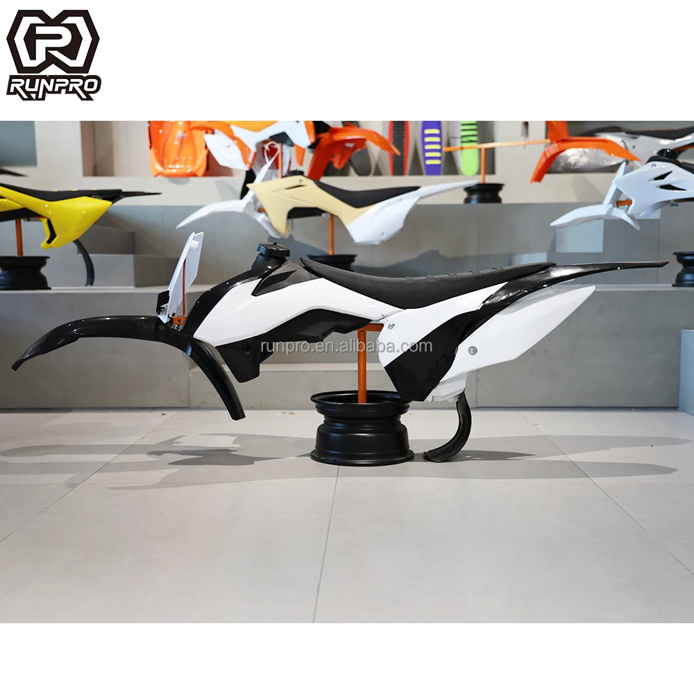 RunPro Motorcycle Dirt Bike Plastic Fairing A Complete Body Kits For KTM85 KTM 85 Body Covering Cowling full body plastic parts