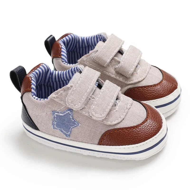 Denim Infant Boys Wholesale Sports Toddler Baby Shoes For Walker