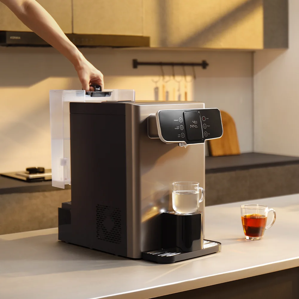 Supplier wholesale OEM competitive price desktop hydrogen hot cold ro water dispenser reverse osmosis water purifier machine