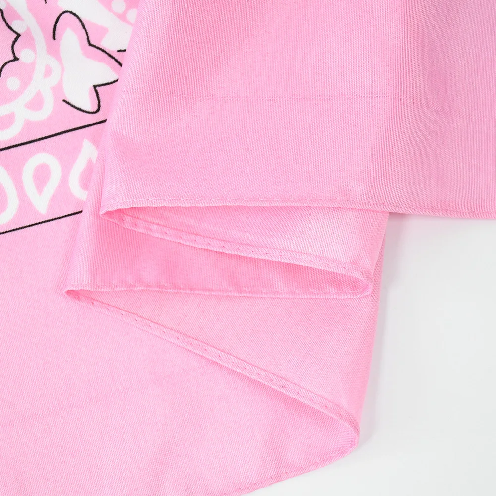 Extra large bandanas for men 90*90cm Polyester Paisley big size Oversize Bandana Custom Logo Printed Headwear