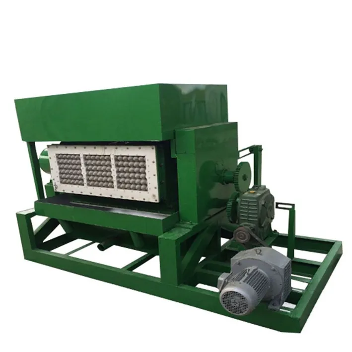 2000 pcs/hr Paper Pulp Molding Semi automatic Egg Tray Machine Price Without Dryer