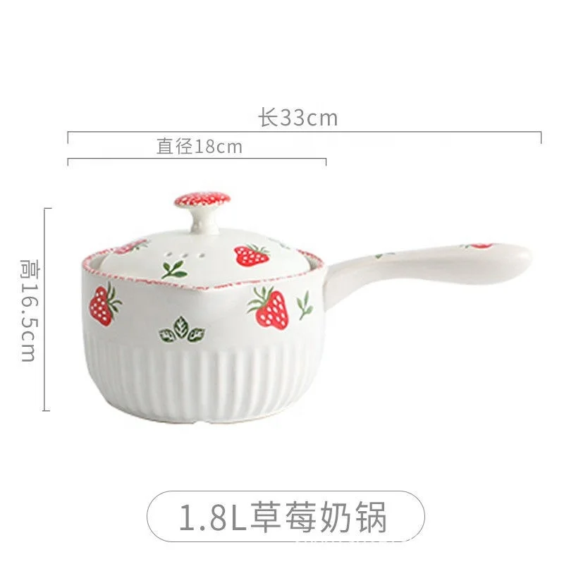 Ceramic Round  Dish Casserole Clay Pot Earthen Pot Ceramic Cookware With Lid Heat Resistant baker pot ceramic bakeware