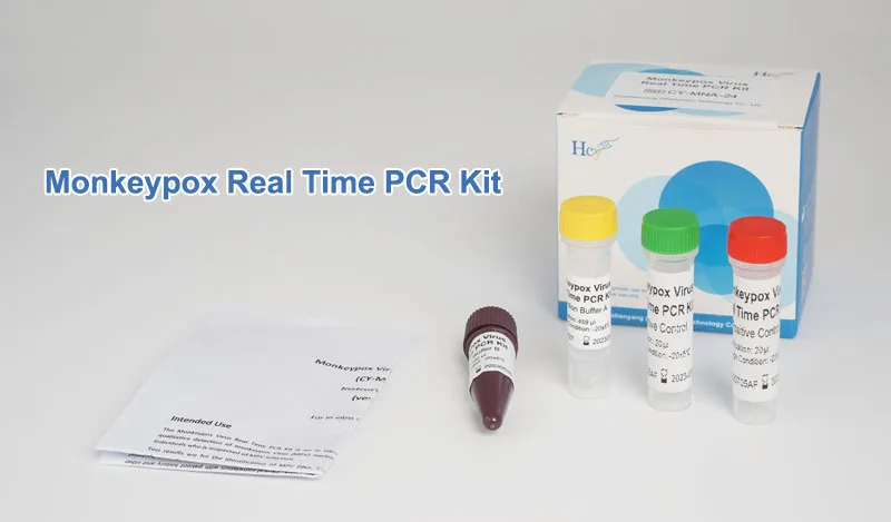 IClean monkeypox laboratory testing pcr diagnostic CE Mark certificate monkeypox virus rapid pcr test
