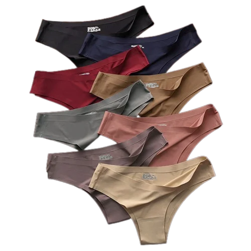 High Quality Ice Silk Thong Sexy Women Panties Seamless G String Briefs T Back for Girls Underwear Ladies Underpants