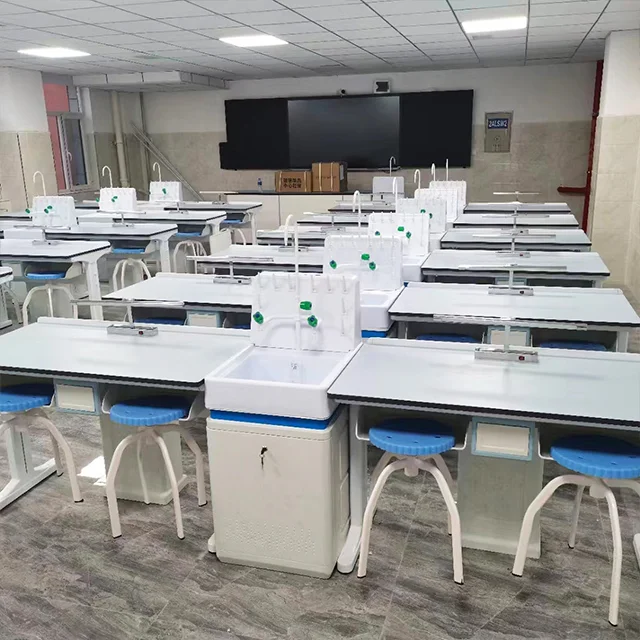 Manufacturer Laboratory Furniture Steel Epoxy Resin Table Top With Epoxy Resin Worktop