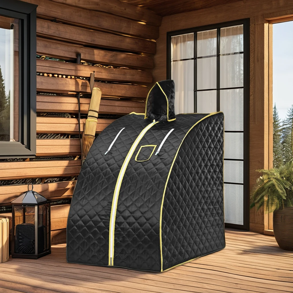 2024 Family Single Sauna Room with High Quality Fumigator Instrument Equipped with Computer Control Panel