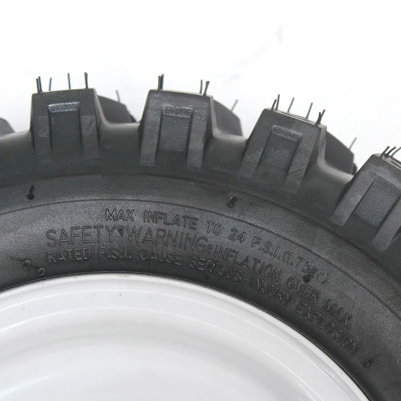 ATV  tubeless wheels 16x6.50-8 vacuum Tyre With 8 inch iron hub for snowplow Lawn Mower Farm Vehicle Tool Car Tire Parts