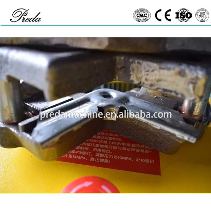 Ductwork Portable Corner Matics Install Machine For TDF Flange Air Duct Making