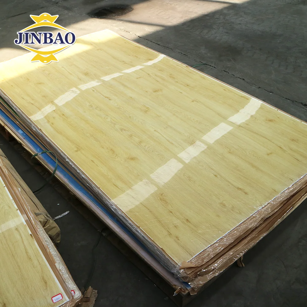 JINBAO Manufactures China colorful high moden gloss  acrylic patterned sheet  faced mdf board
